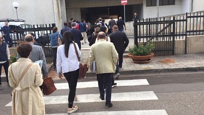 Allarme bomba al Tribunale Brindisi Allarme bomba al Tribunale Brindisi