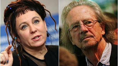 Austrian Handke and Poland's Tokarczuk win Nobel literature prizes Austrian Handke and Poland's Tokarczuk win Nobel literature prizes