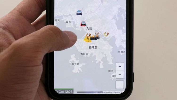 Apple pulls app used to track Hong Kong police, Cook defends move