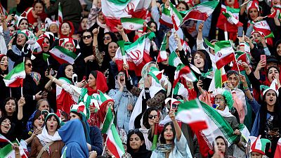 Iran thrill female fans amid Asian qualifying goal rush Iran thrill female fans amid Asian qualifying goal rush