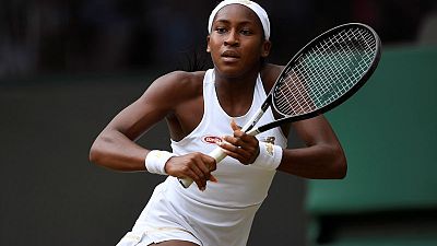 Teenager Gauff puts homework on hold to stun top seed Bertens in Linz Teenager Gauff puts homework on hold to stun top seed Bertens in Linz
