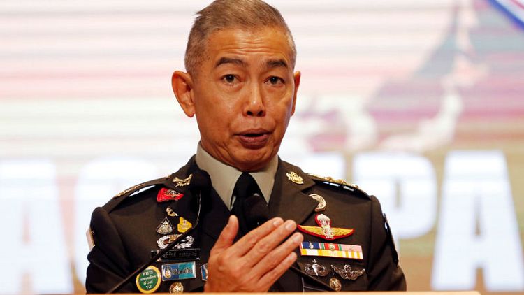 Thai opposition accuses army chief of meddling in politics, instigating hatred