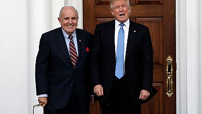 Trump defends Giuliani in tweet after report of federal probe Trump defends Giuliani in tweet after report of federal probe