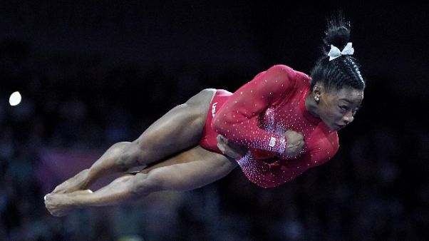 Ginnastica: Biles oro volteggio,è record Ginnastica: Biles oro volteggio,è record