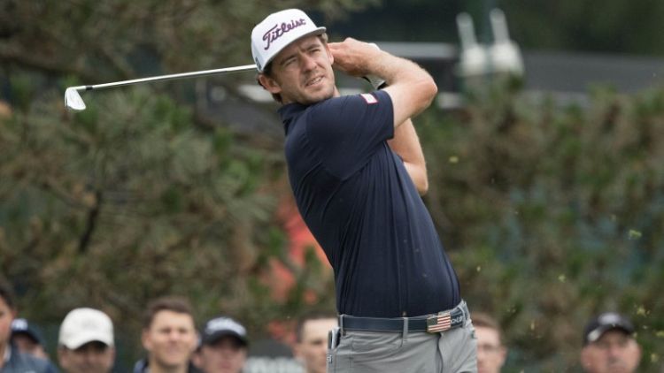 Cool dude Griffin takes one-shot lead after three rounds at Houston Open