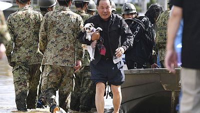 Ten killed, 16 missing after fierce typhoon pounds Tokyo Ten killed, 16 missing after fierce typhoon pounds Tokyo