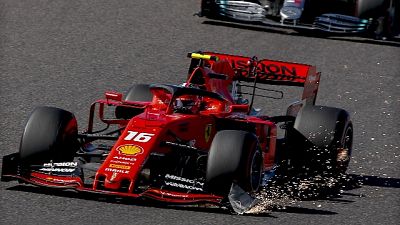 Gp Giappone: Leclerc perde una posizione Gp Giappone: Leclerc perde una posizione