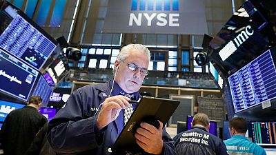 Stocks meander on caution over trade talks, dollar gains Stocks meander on caution over trade talks, dollar gains