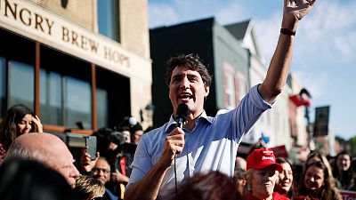 Canada's Trudeau vows to forge ahead with campaign after security threat Canada's Trudeau vows to forge ahead with campaign after security threat