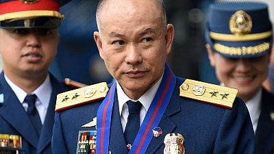 Top Philippine cop resigns after accusation of link to drug scandal Top Philippine cop resigns after accusation of link to drug scandal