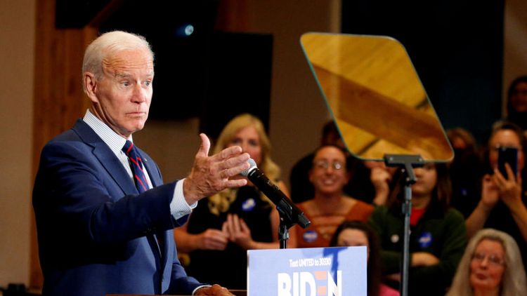 In 2020 campaign fight, Biden backers worry about being outgunned by Trump