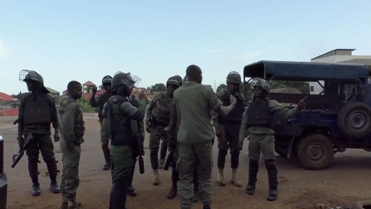 Police in Guinea crack down on protest against constitutional change