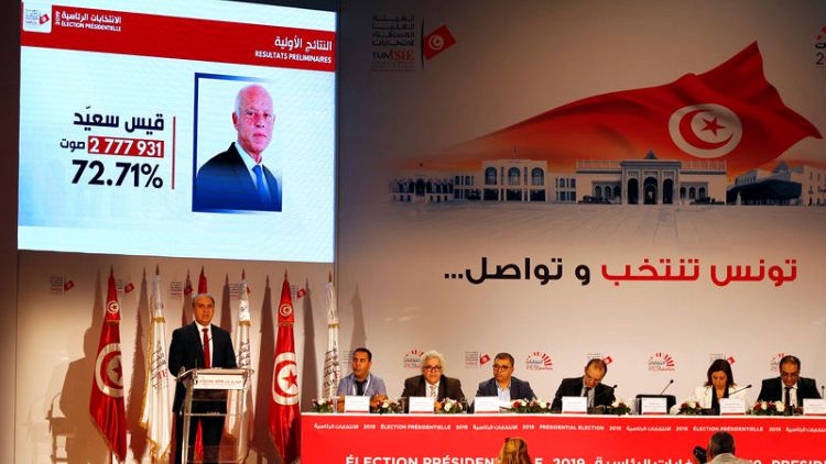 Official results show Kais Saied won Tunisian presidential election