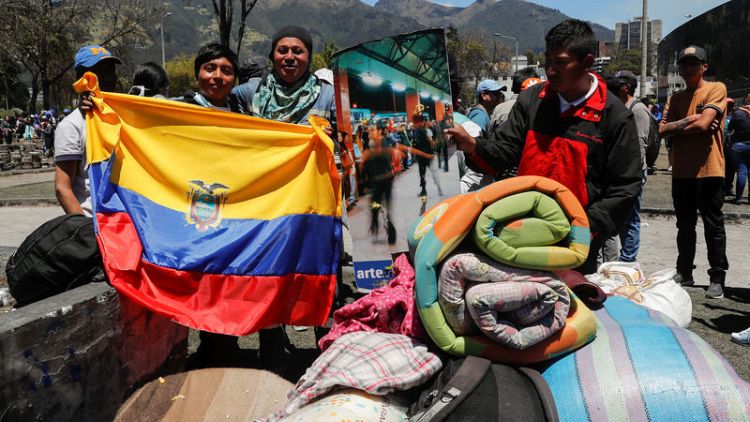 Ecuador's Moreno scraps fuel subsidy cuts in big win for indigenous groups