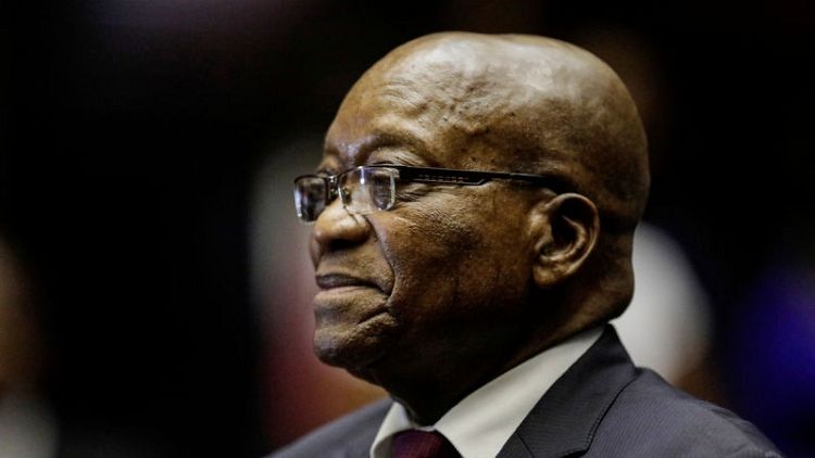 South Africa's Zuma to appeal decision he must face graft charges