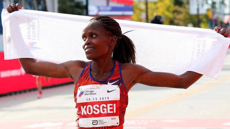 Kosgei among 11 nominees for female athlete of the year