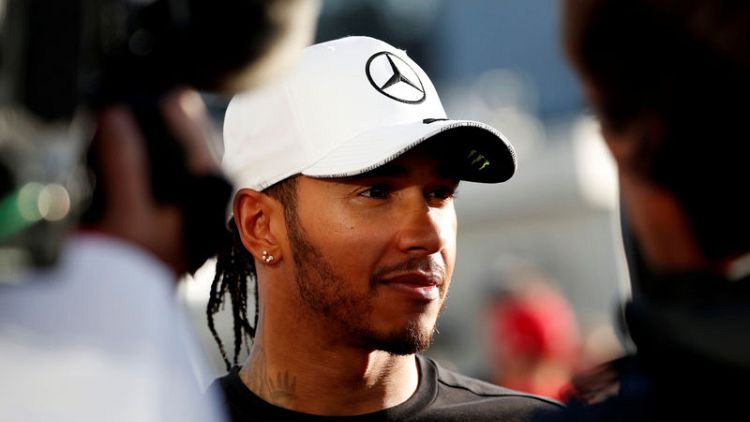 F1 champion Hamilton says life had no meaning until he went vegan