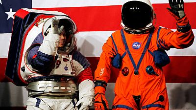 NASA unveils new spacesuit prototypes for missions NASA unveils new spacesuit prototypes for missions