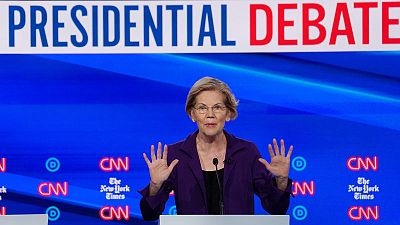 At U.S. Democratic debate, Warren's rise sparks fears about her agenda At U.S. Democratic debate, Warren's rise sparks fears about her agenda