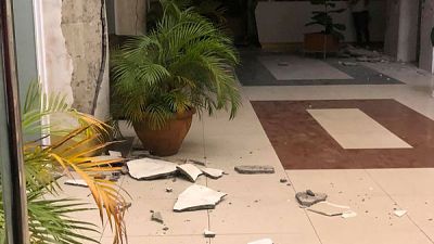 Strong quake in Philippines kills one, injures dozens Strong quake in Philippines kills one, injures dozens