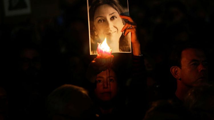Two years on, mourners seek justice for Maltese anti-graft journalist