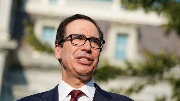 U.S., Chinese teams working on Phase 1 trade deal text - Mnuchin