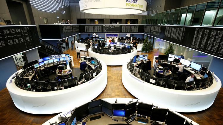 European shares hit by Brexit deal doubts; Ericsson jumps