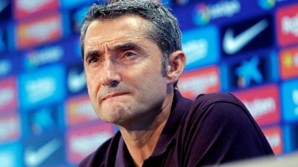Catalogna: Valverde,io con il Barcellona Catalogna: Valverde,io con il Barcellona
