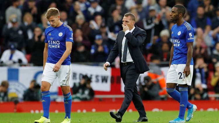 Leicester boss Rodgers defends Maddison over casino visit