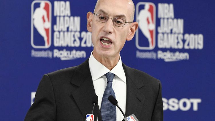 NBA's Silver says Hong Kong tweet furore already hit league's bottom line