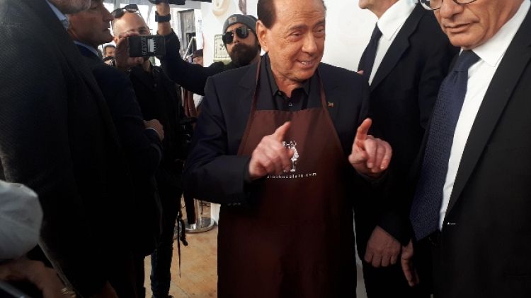 Berlusconi cioccolatiere a Eurochocolate