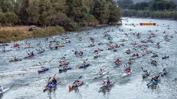 Canoa: 1.000 in gara per l'Adigemarathon Canoa: 1.000 in gara per l'Adigemarathon