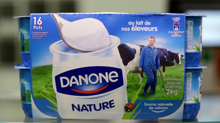 Danone cuts sales outlook after third quarter miss