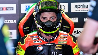 Motogp, Aprilia "bene le prime libere" Motogp, Aprilia "bene le prime libere"