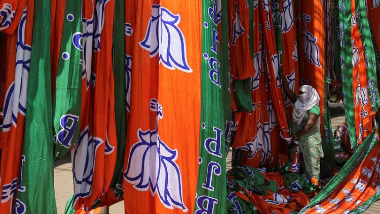 After parliamentary win, India's BJP set to sweep state elections-poll