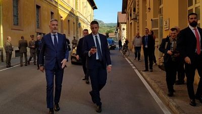 Guerini visita Polo armi Terni Guerini visita Polo armi Terni