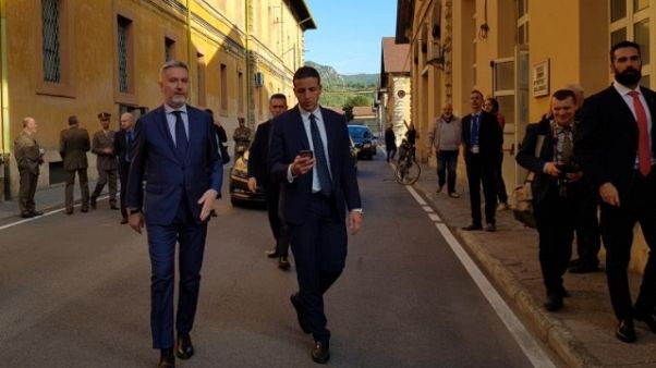 Guerini visita Polo armi Terni Guerini visita Polo armi Terni