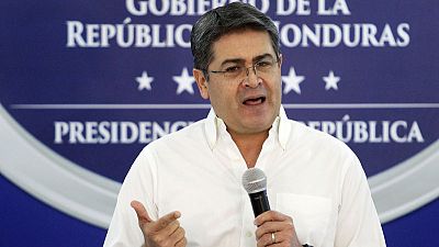 Honduran president hobbled after being implicated in brother's bribery conviction Honduran president hobbled after being implicated in brother's bribery conviction