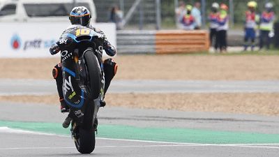 Gp Giappone: pole di Marini in Moto2 Gp Giappone: pole di Marini in Moto2