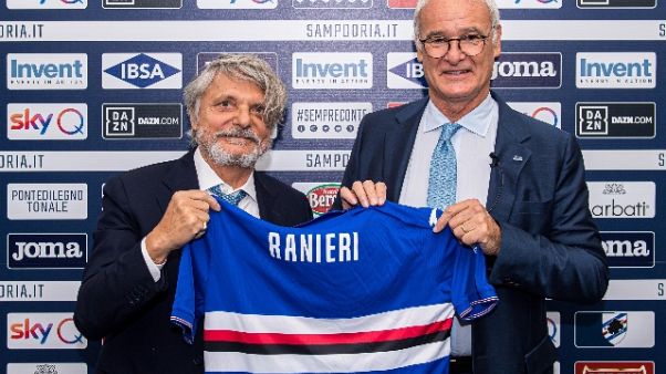Samp: Ranieri, a sbaglio segua reazione Samp: Ranieri, a sbaglio segua reazione