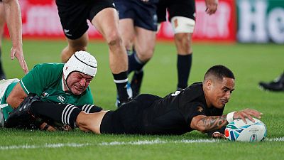 All Blacks batter Ireland 46-14 to reach World Cup semis All Blacks batter Ireland 46-14 to reach World Cup semis