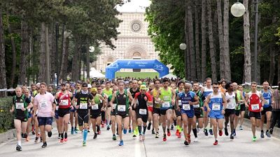Mezza maratona a L'Aquila, tutto pronto Mezza maratona a L'Aquila, tutto pronto