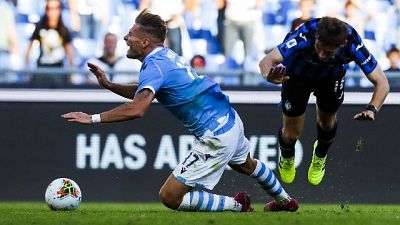 Immobile: "Fatto pena nel primo tempo" Immobile: "Fatto pena nel primo tempo"