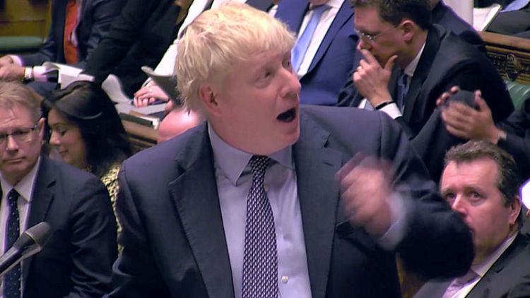 Johnson says: I'll tell the EU that Brexit delay is not a solution