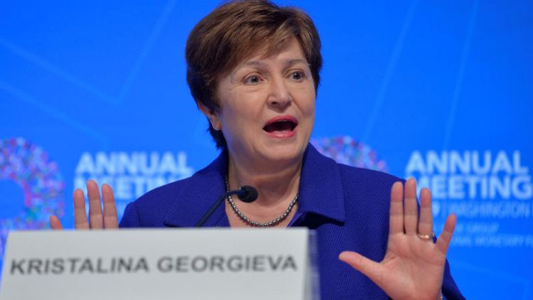 IMF's Georgieva seeks 'peer pressure' on countries to abide by global trade rules