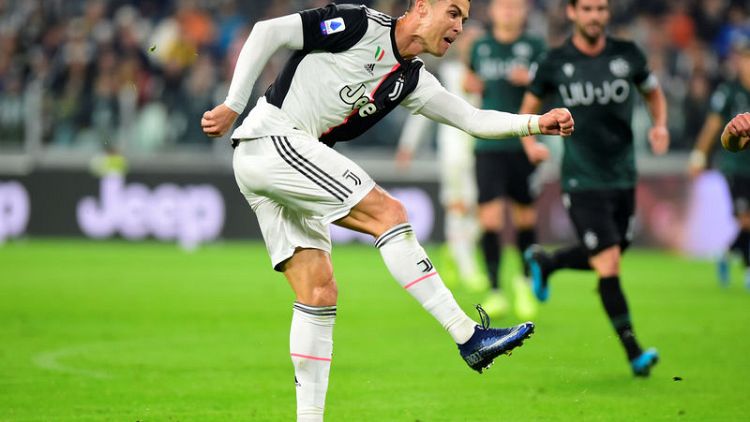 Ronaldo strikes as Juventus extend Serie A lead