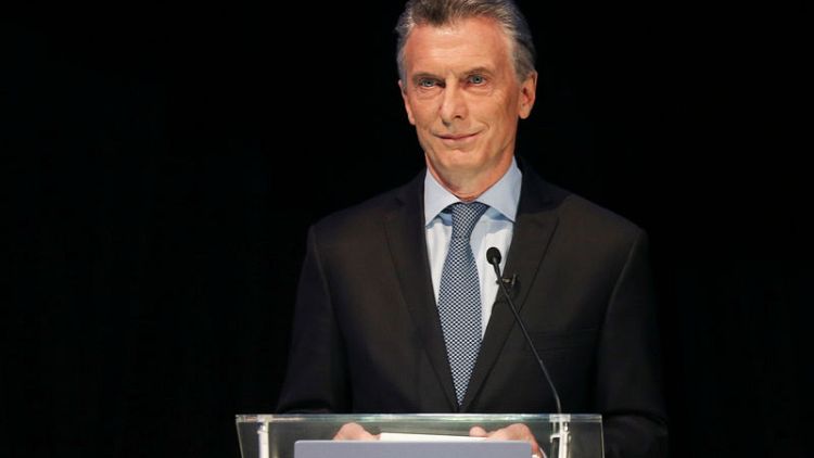 Argentina's Macri appeals to 'angry' voters at massive Buenos Aires rally