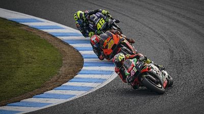 Moto:problemi tecnici frenano le Aprilia Moto:problemi tecnici frenano le Aprilia