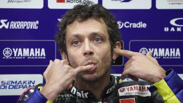 Rossi in Mercedes ed Hamilton su MotoGp Rossi in Mercedes ed Hamilton su MotoGp