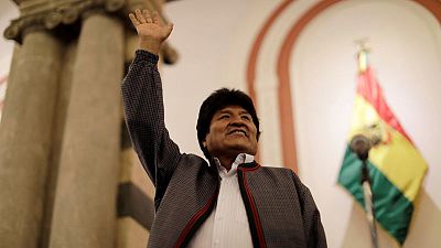 Bolivia's Morales confident of election win despite count suggesting a run-off Bolivia's Morales confident of election win despite count suggesting a run-off